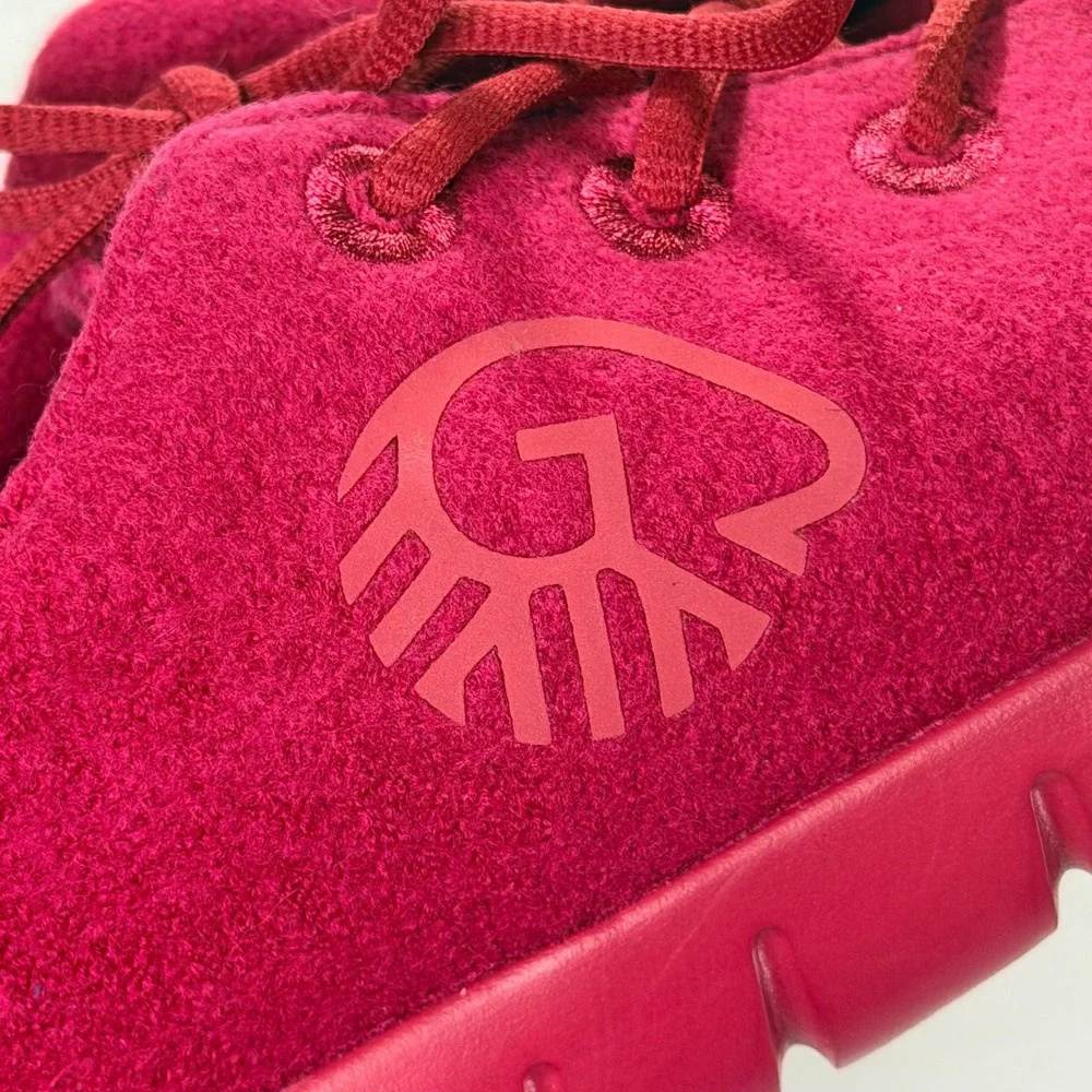 NEW Giesswein Merino Runner Sneakers Womens 42 Pink Wool Lightweight Minimalist